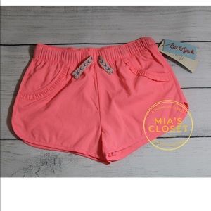 NWT Cat & Jack Coral Shorts